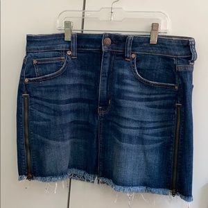 American Eagles Distressed Jean Skirt